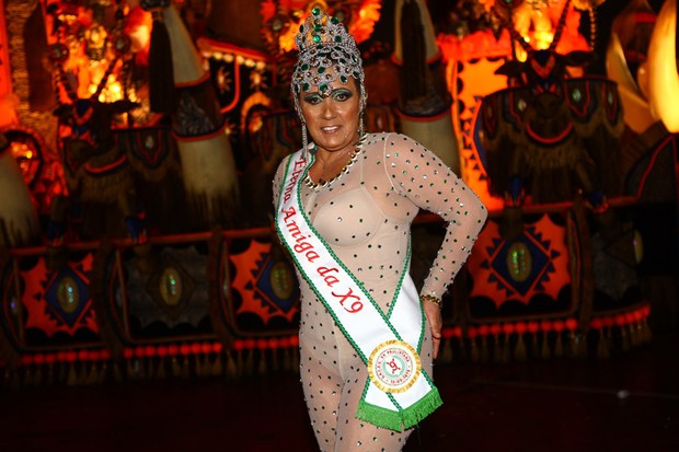 Rita Cadillac em SP (Foto: Iwi Onodera/EGO)