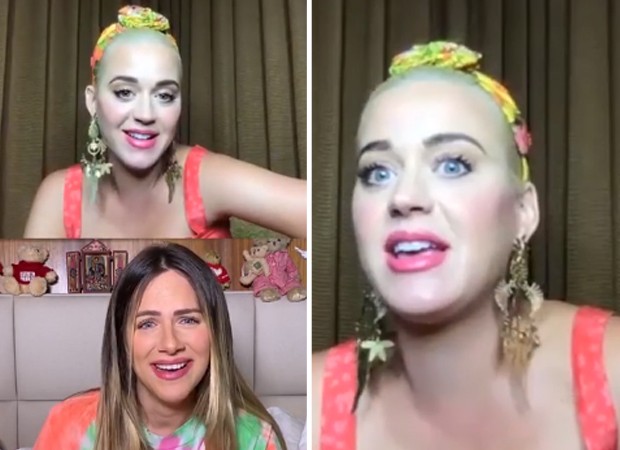 Giovanna Ewbank com Katy Perry (Foto: Reprodução) Giovanna Ewbank com Katy Perry (Foto: Reprodução)