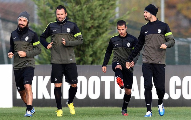 Pirlo, Pepe, Giovinco e Vucinic Juventus (Foto: AP)