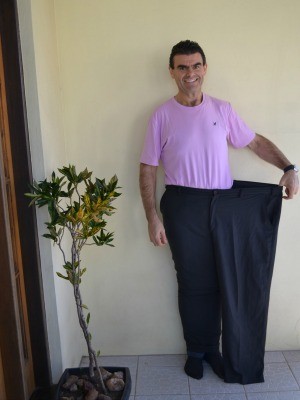 Violinista Reinaldo Ávila emagreceu 100 kg em 15 meses (Foto: Arquivo Pessoal)