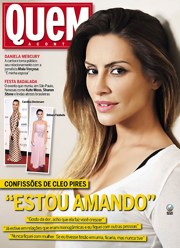 Cleo Pires (Foto: Revista QUEM) Cleo Pires (Foto: Revista QUEM)