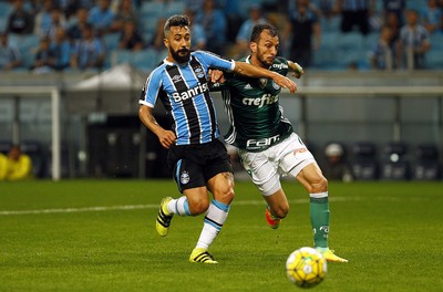 Douglas Grêmio Palmeiras (Foto: Rodrigo Rodrigues/Divulgação Grêmio)