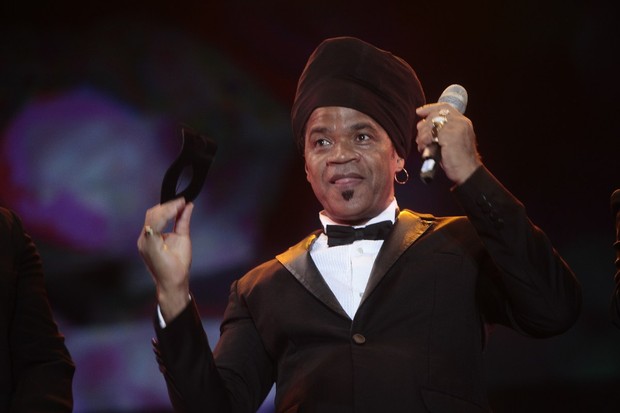 Carlinhos Brown no Festival de Verão de Salvador, na Bahia (Foto: Fred Pontes/ Divulgação)