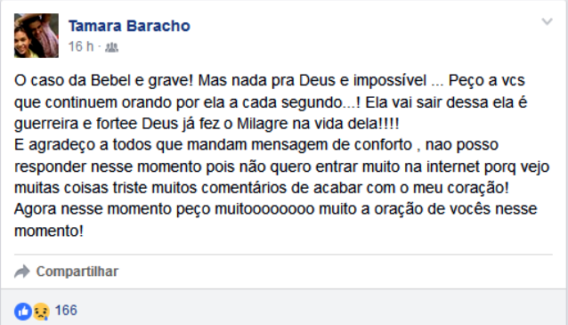 Tamara Baracho Porto Velho Gêmeas (Foto: Facebook/Reprodução)