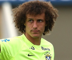 David Luiz Treino Seleção Brasileira Goiânia (Foto: Bruno Domingos / Mowa)