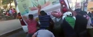VÍDEO: moradores viram van para socorrer mulher atropelada no CE (Reprodução/TV Globo) VÍDEO: moradores viram van para socorrer mulher atropelada no CE (Reprodução/TV Globo)