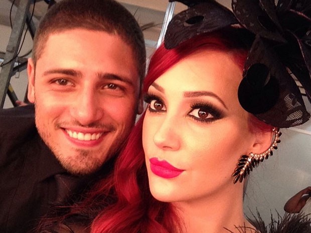 Olha o casal LucaDu na selfie exclusiva! (Foto: Gshow) Olha o casal LucaDu na selfie exclusiva! (Foto: Gshow)