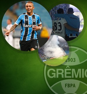 CARROSSEL - pacotão Grêmio e Coritiba (Foto: Editoria de Arte)