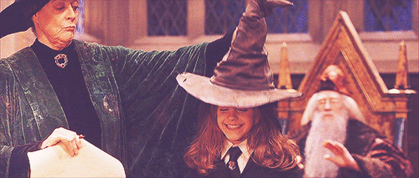 Emma Watson como Hermione (Foto: Reprodução/Giphy)