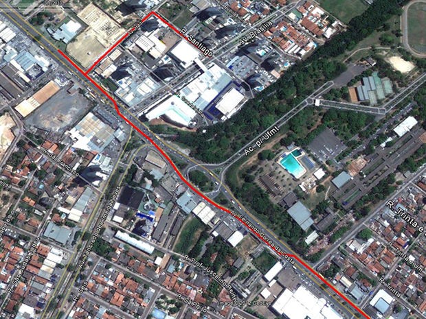 Obra será construída sobre entroncamentos de avenidas na região da UFMT. (Foto: Divulgação/Secopa)