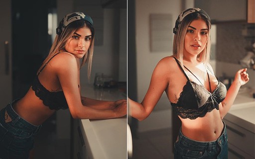 Munik Nunes Divulga Novas Fotos Em Que Posa De Shortinho E Lingerie