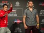 "Media day" do UFC Singapura tem encaradas duras, mas respeitosas