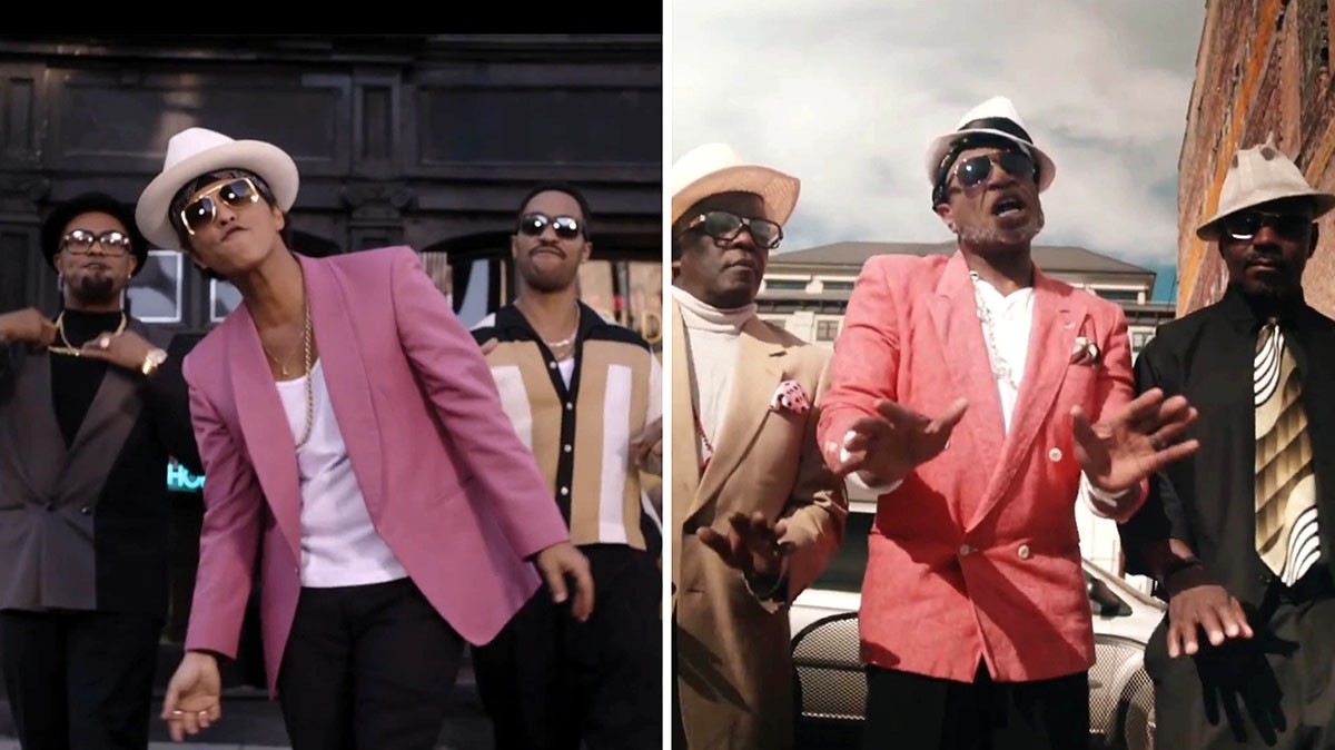 Grupo de idosos faz sucesso com cover de 'Uptown Funk', de Mark Ronson e Bruno Mars (Foto: Reprodução Youtube)