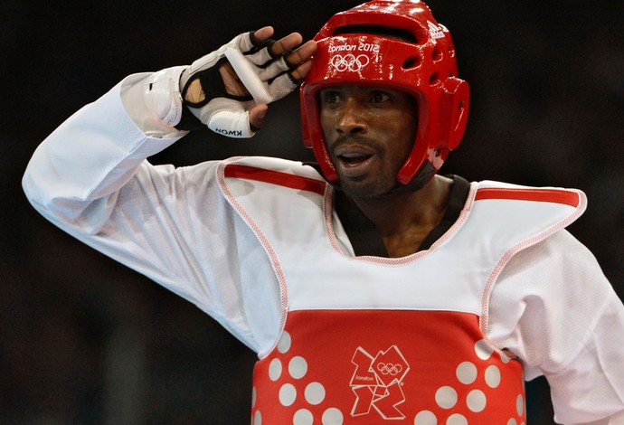 diogo silva taekwondo londres 2012 (Foto: Agência AFP)