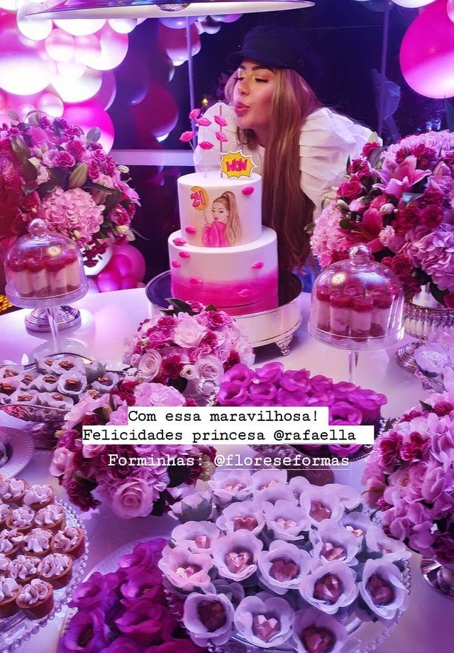 Rafaella Santos: detalhes da sua festa deaniversário (Foto: Reprodução/Instagram)