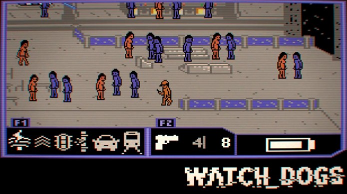 Watch Dogs reimaginado como um jogo antigo de Commodore 64 ainda mantém seu charme (Foto: Reprodução: YouTube)
