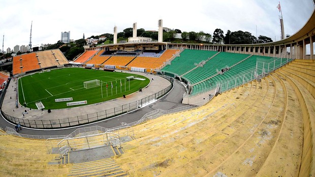 CorinthiansxSantos pacaembu (Foto: marcos Ribolli / Globoesporte.com)