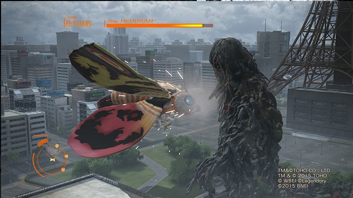 Mothra também está no novo Godzilla (Foto: Reprodução/Felipe Vinha)