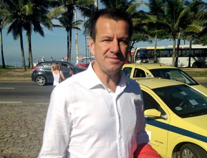 Dunga hospedado no mesmo hotel da França (Foto: Cintia Barlem) Dunga hospedado no mesmo hotel da França (Foto: Cintia Barlem)