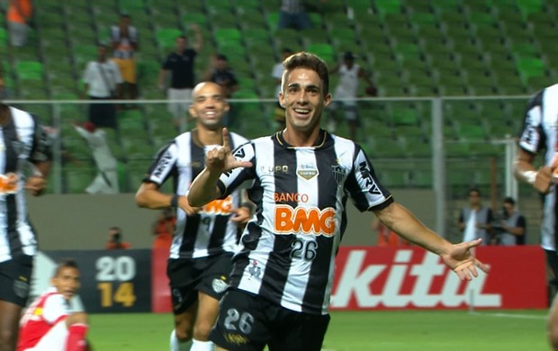 Netol Berola, atacante do Atlético-MG (Foto: Reprodução / TV Globo Minas)