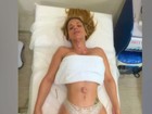 Jéssica Lopes faz tratamento de beleza após alta hospitalar