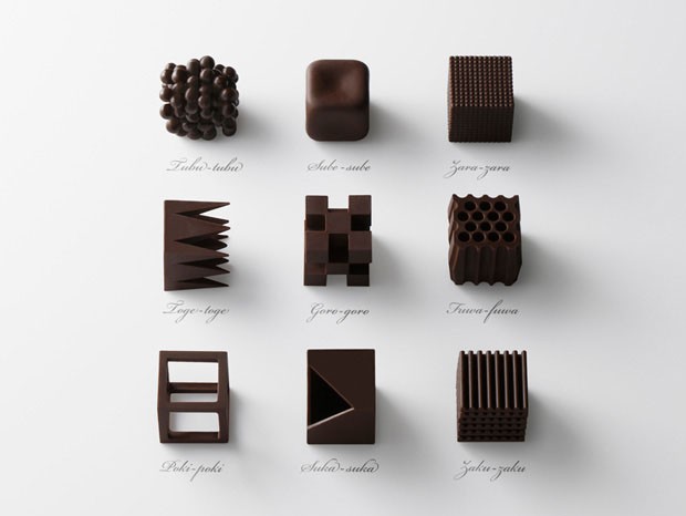Chocolates Nendo (Foto: divulgação) Chocolates Nendo (Foto: divulgação)