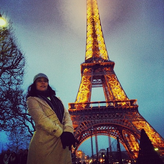 Scheila Carvalho em Paris (Foto: Reprodução Instagram)