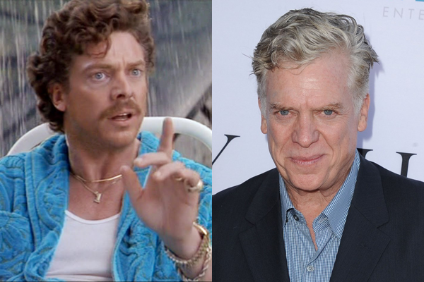 Christopher McDonald em 1991 e atualmente (Foto: Divulgação)