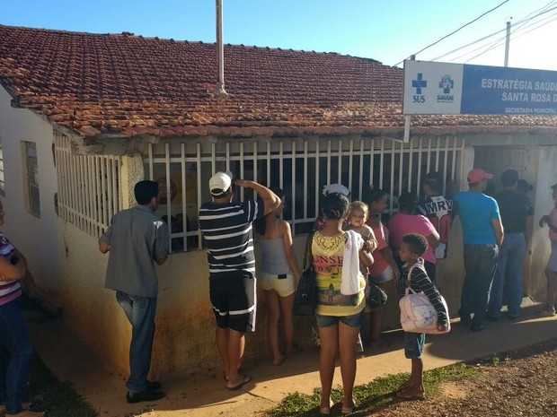Vacinas foram disponibilizadas em comunidades rurais (Foto: Ana Cláudia Mendes/Inter TV Grande Minas)
