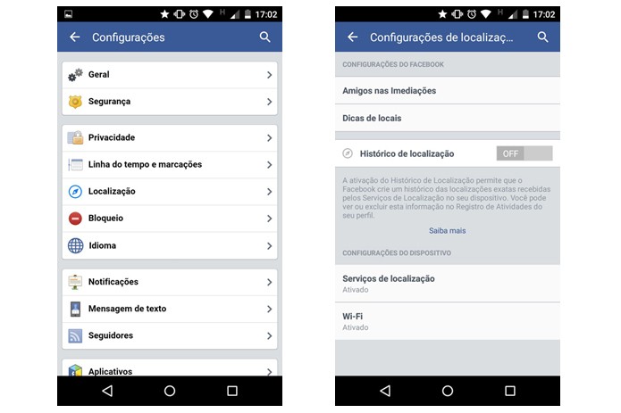 Saiba como deslizar o rastreamento de localização no seu Facebook (Foto: Reprodução/Nicolly Vimercate) Saiba como deslizar o rastreamento de localização no seu Facebook (Foto: Reprodução/Nicolly Vimercate)