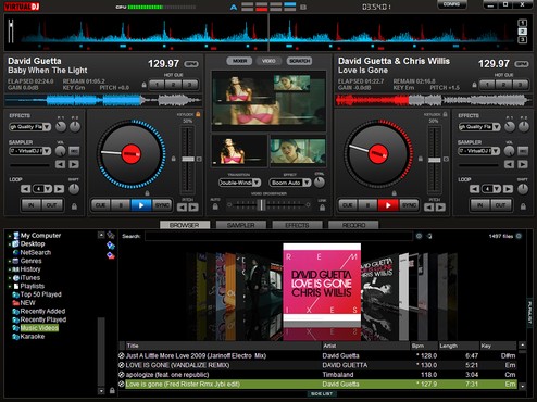 screenshot de Virtual DJ