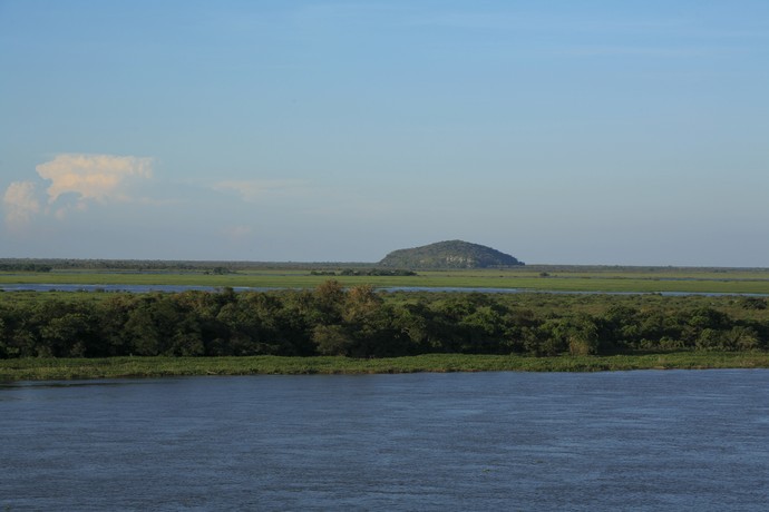 Rio Corumbá, no Pantanal (Foto: Tuca Reinés)