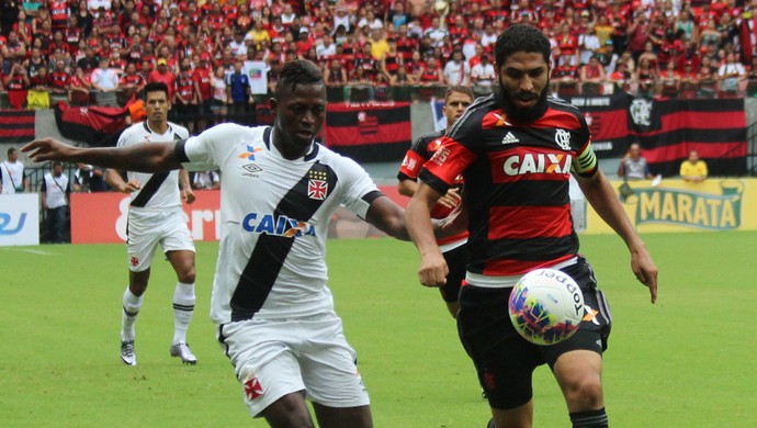 Riascos Wallace Flamengo Vasco (Foto: Carlos Gregório Jr/Vasco.com.br)
