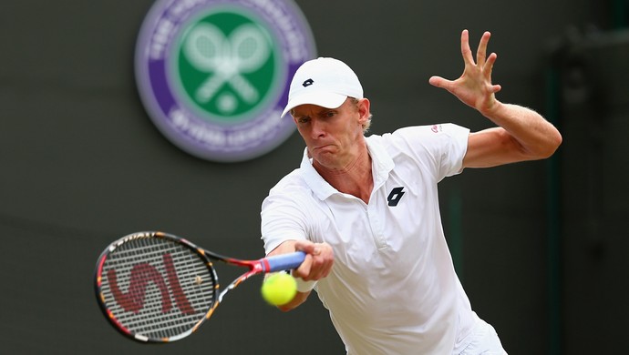 Kevin Anderson perde para Novak Djokovic em Wimbledon (Foto: Getty Images)