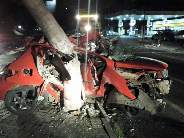 Blumenau registrou três acidentes com morte (Foto: Guarda Municipal de Trânsito/Divulgação)