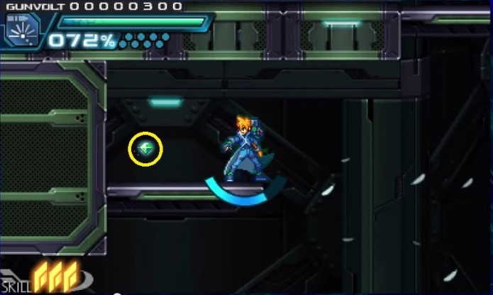 Azure Striker Gunvolt (Foto: Reprodução/Paulo Vasconcellos)