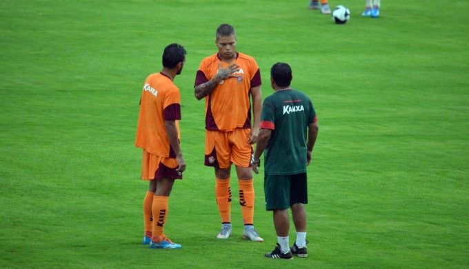 Romário Marques atacante Boa Esporte (Foto: Régis Melo) Romário Marques atacante Boa Esporte (Foto: Régis Melo)
