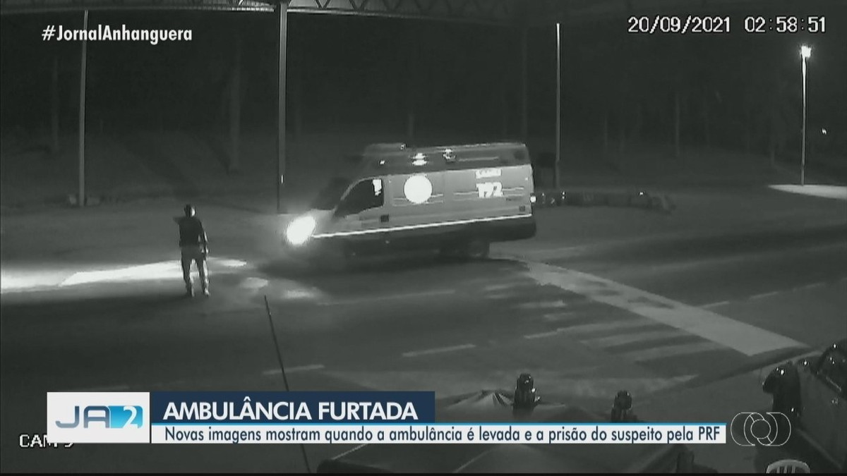 Homem Furta Ambul Ncia Que Era Preparada Para Transportar Gr Vida E