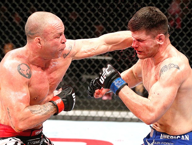 Wanderlei Silva vence luta do UFC contra Brian Stann (Foto: Getty Images)