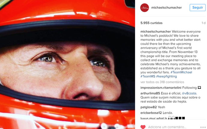 Michael Schumacher (Foto: Reprodução / Instagram )