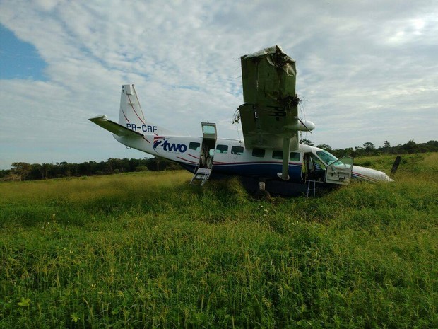 avião, queda, macapá (Foto: Marcelão Brandão/Arquivo Pessoal)