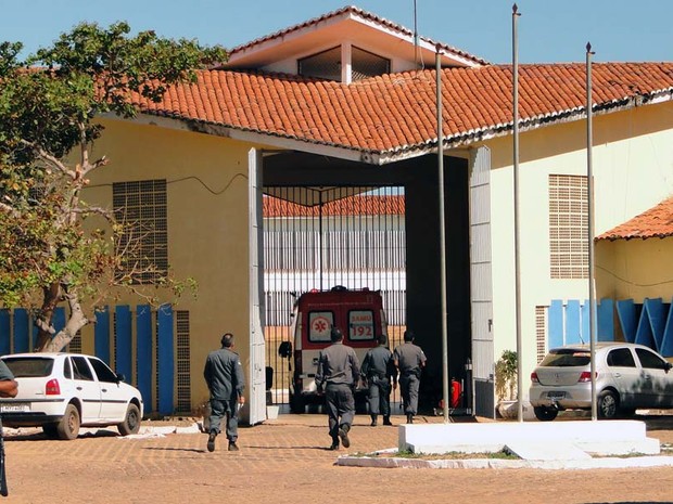 Penitenciária Estadual de Alcaçuz, no RN (Foto: Ricardo Araújo/G1)