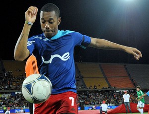 robinho amistoso colombia (Foto: Agência Getty Images)