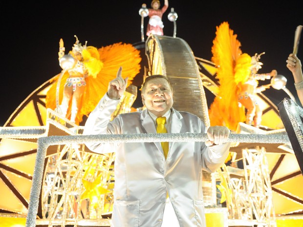 Boni Comissão de frente São Clemente (Foto: Alexandre Durão/G1)