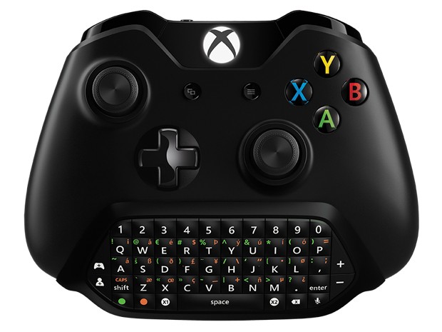Controle do Xbox One ganha teclado em novembro (Foto: Divulgação/Microsoft)