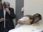 Ex-BBB Fani Pacheco se despede da mãe em velório no Rio