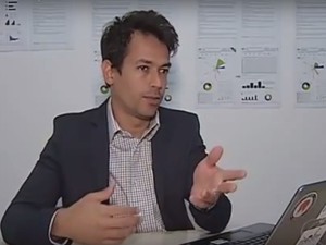 Fabiano Alves, analista de negócios do Sebrae-MG em Uberlândia (Foto: Reprodução/TV Integração)