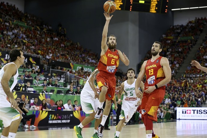 Sergui Rodriguez é o representante espanhol dos barbudos da Copa do Mundo  (Foto: Divulgação/FIBA)