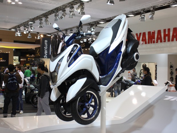 Yamaha Tricity (Foto: Rafael Miotto/G1)