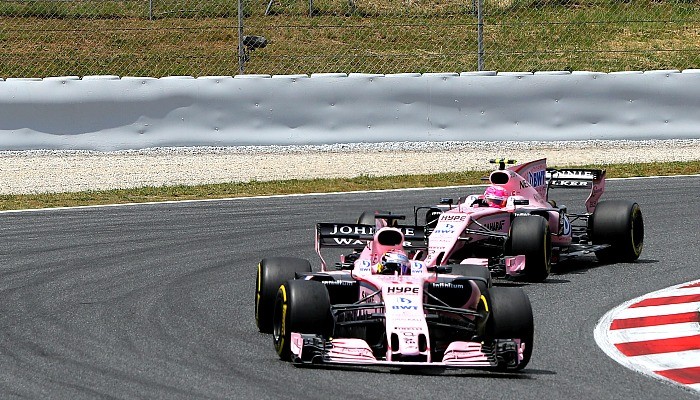 Force India no GP da Espanha